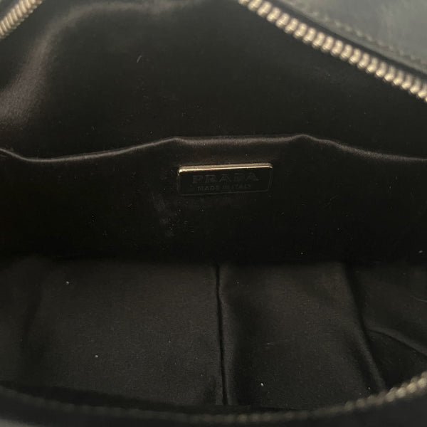 Prada Black Logo Shoulder Bag - Handbags