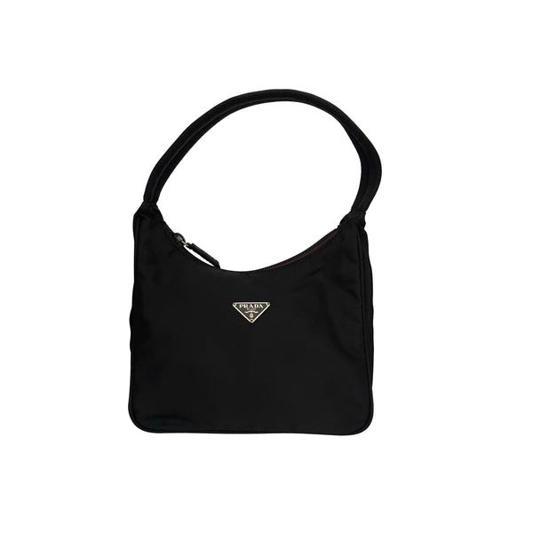 Prada Hobo Nylon Shoulder Bag
