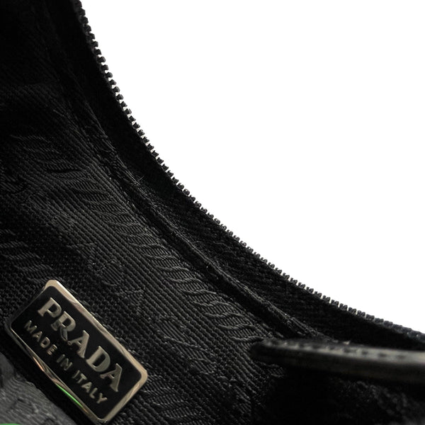Prada Black Mini Nylon Shoulder Bag - Handbags