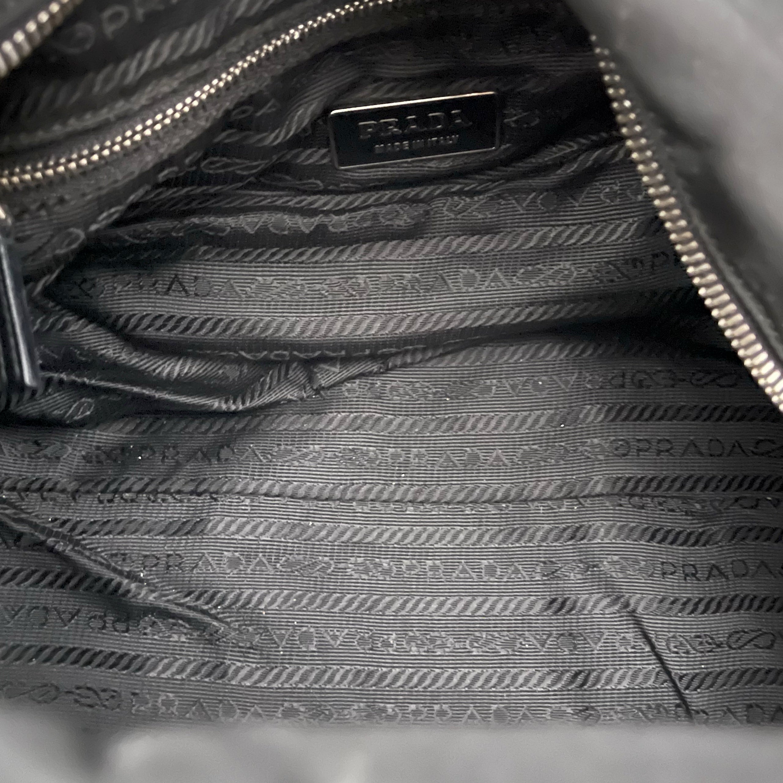 Prada Treasures of NYC Nylon Shoulder Bag