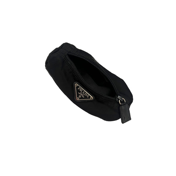 Prada Black Nylon Pouch - Handbags