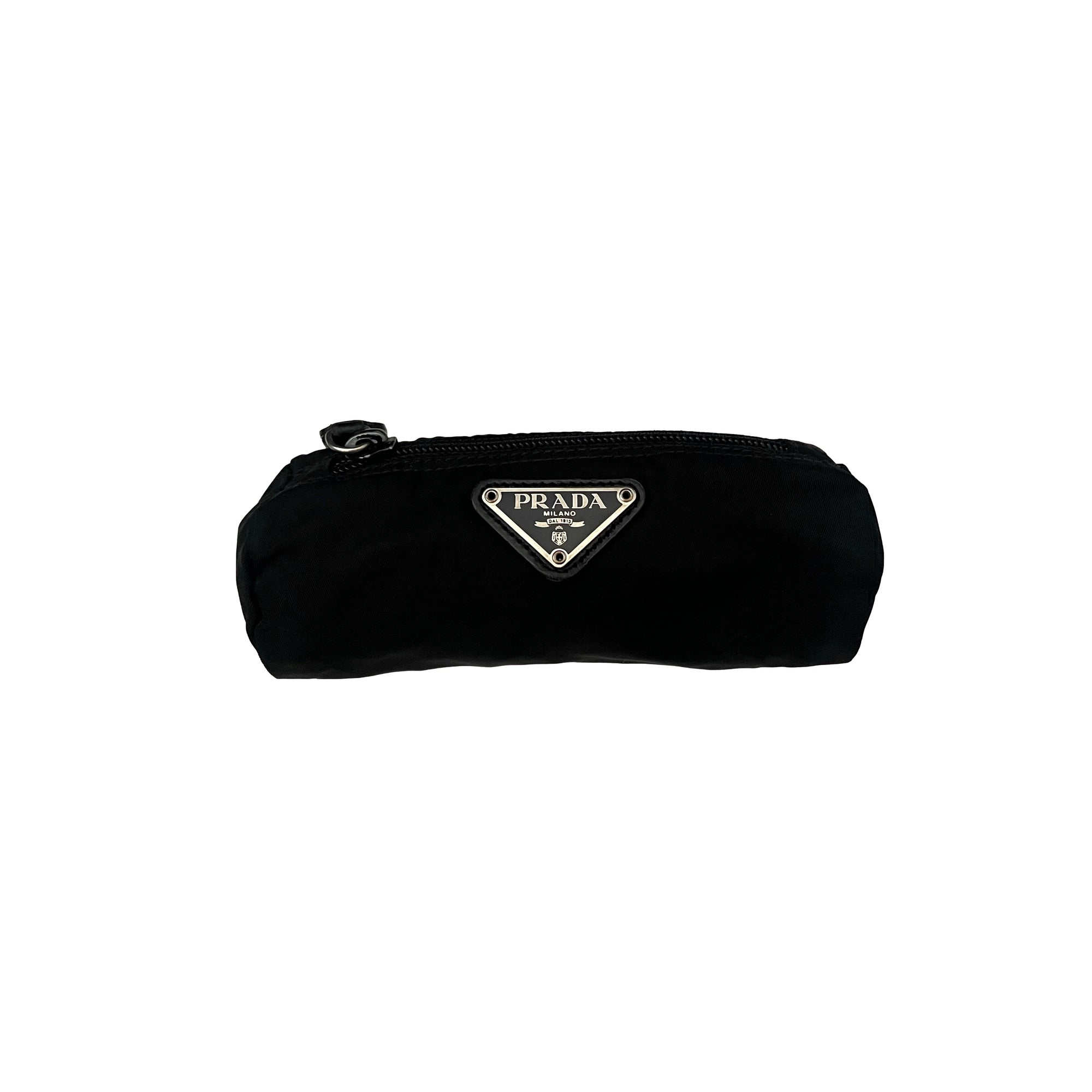 Prada Black Nylon Pouch - Handbags