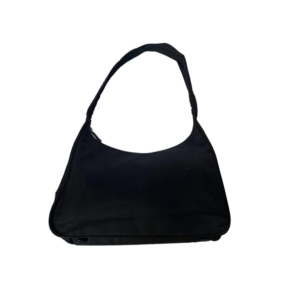 Prada Black Nylon Shoulder Bag