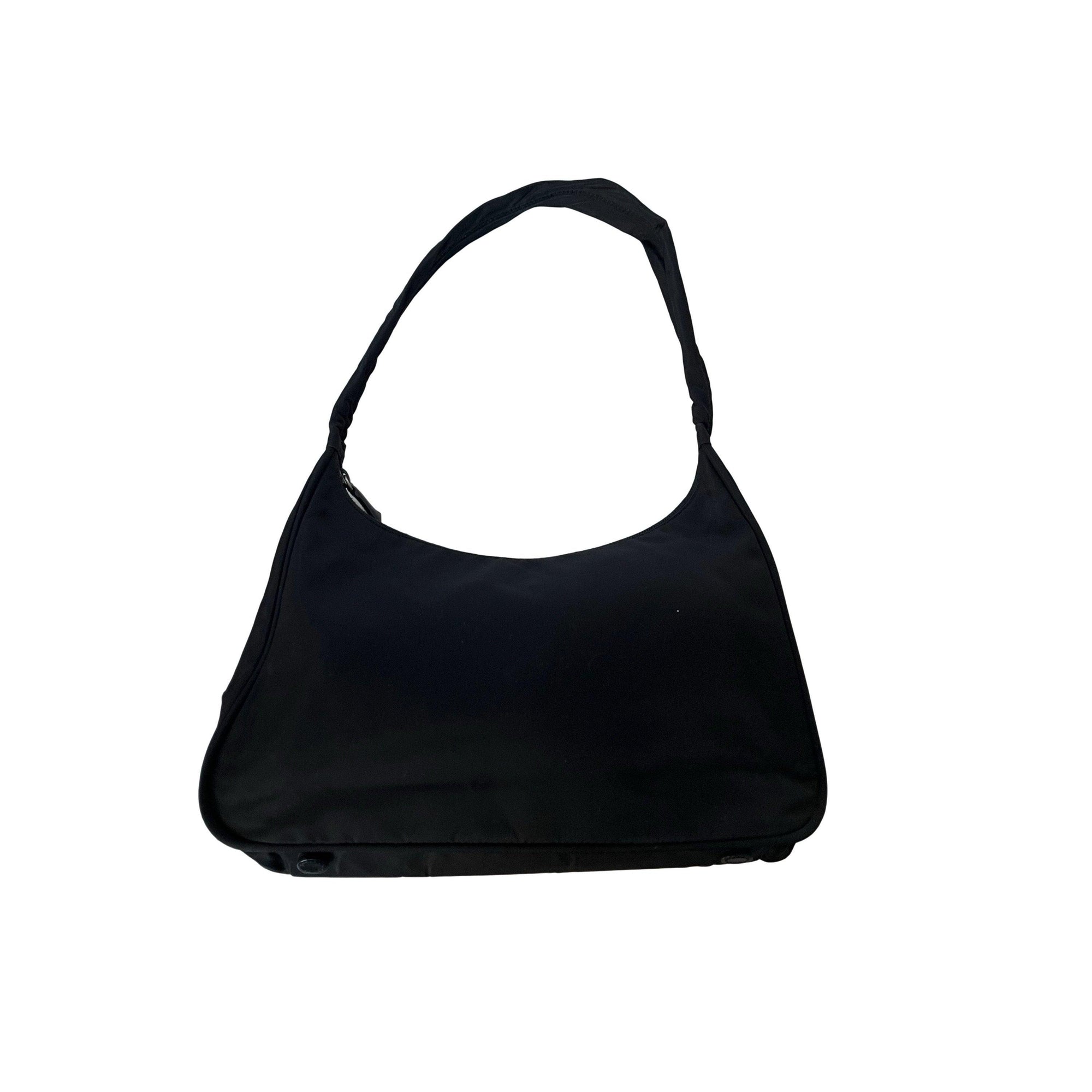 Prada Black Nylon Shoulder Bag