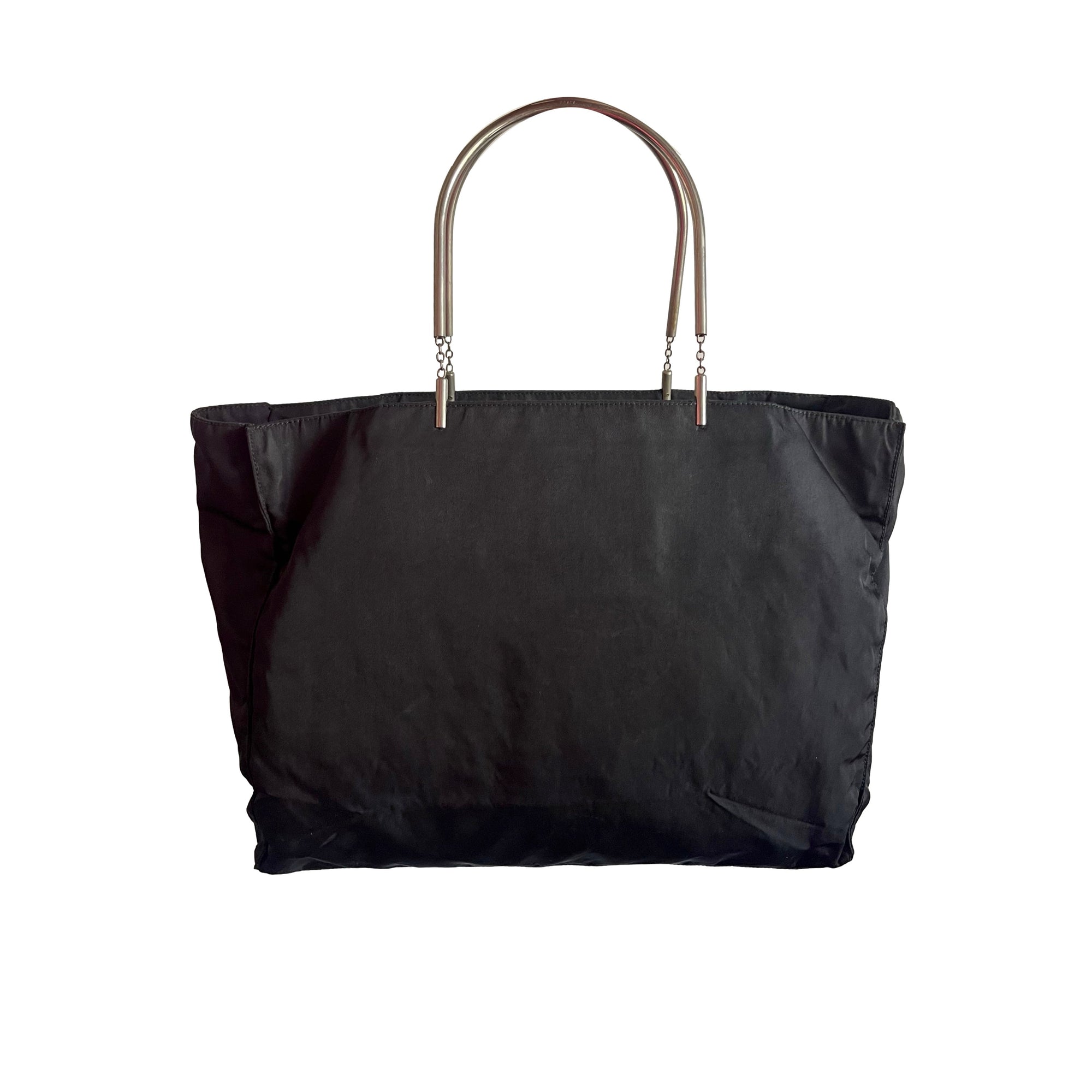 Prada Black Nylon Tote - Handbags