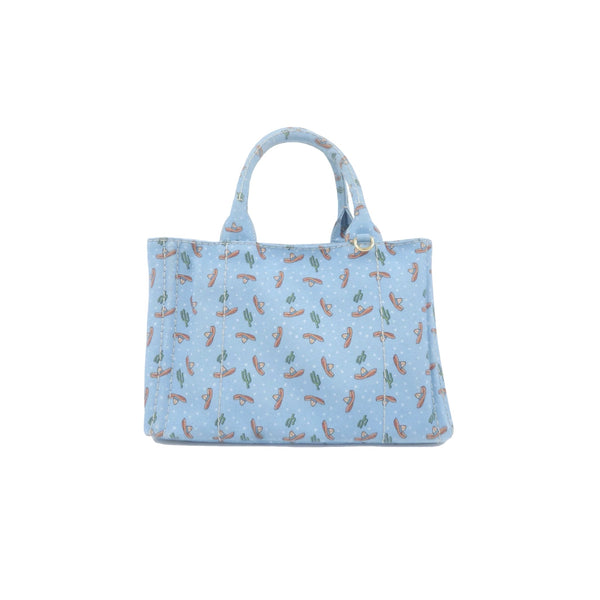 Prada Cactus Print 2way Tote - Handbags