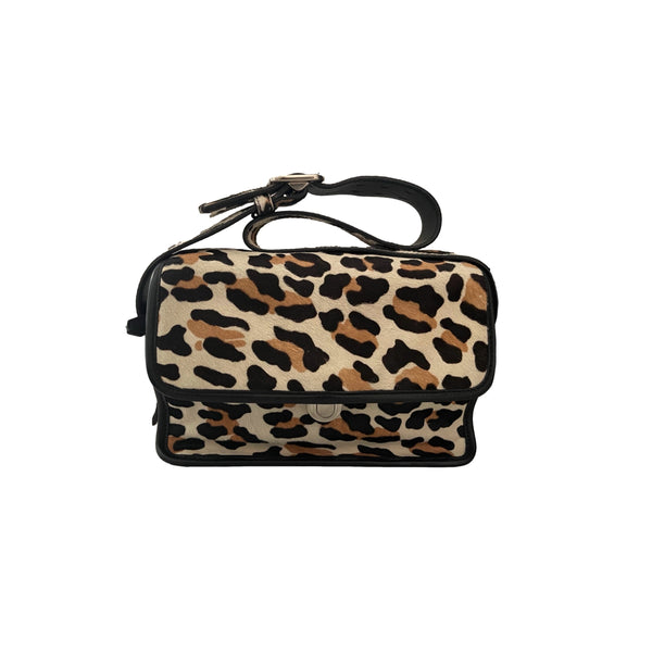 Prada Cheetah Calf Hair Shoulder Bag - Handbags