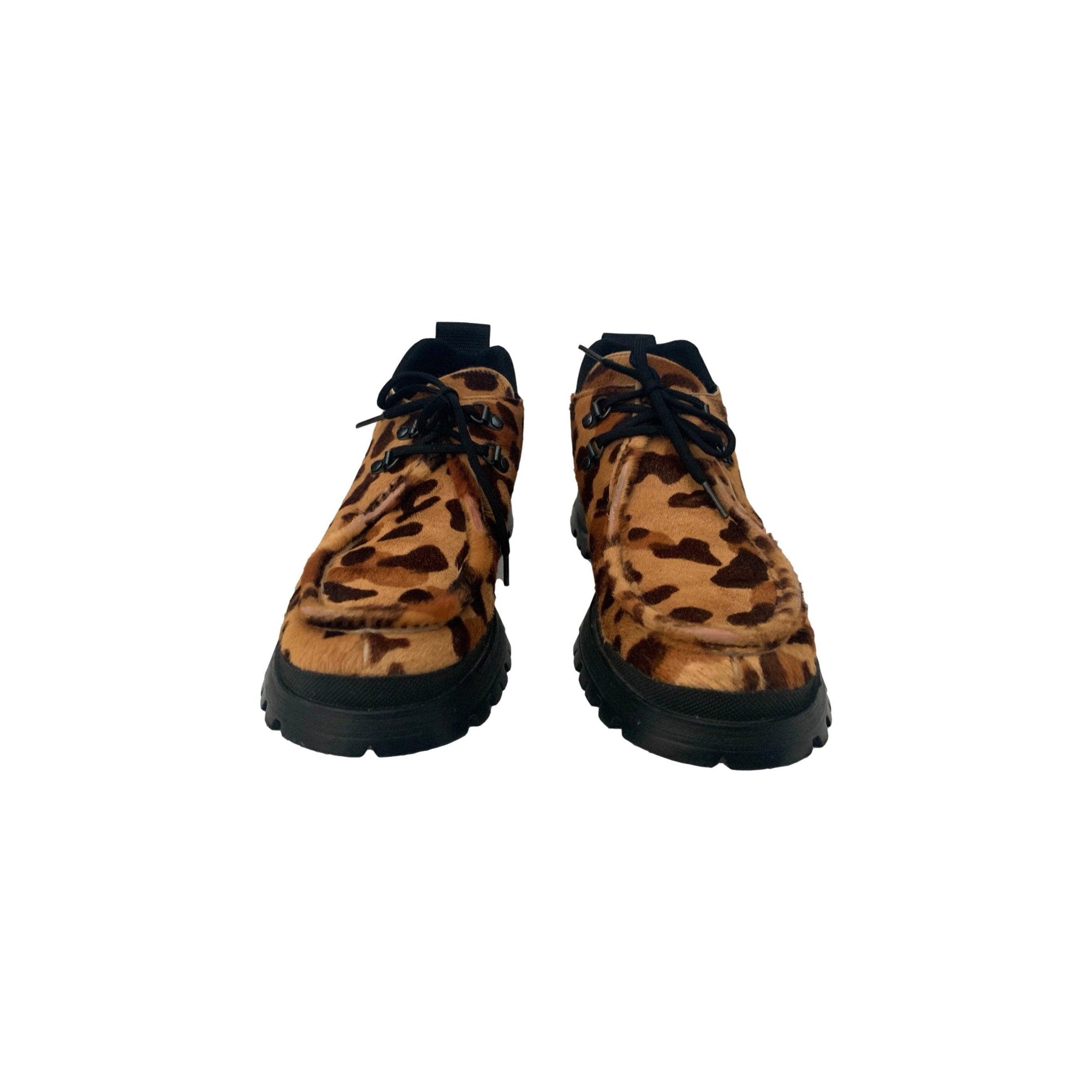 Prada Cheetah Platform Shoes - Shoes