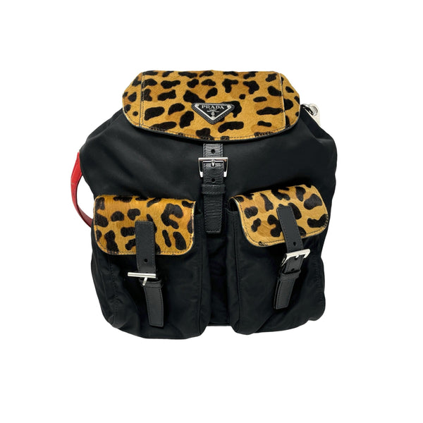 Prada Cheetah Shoulder Bag - Handbags