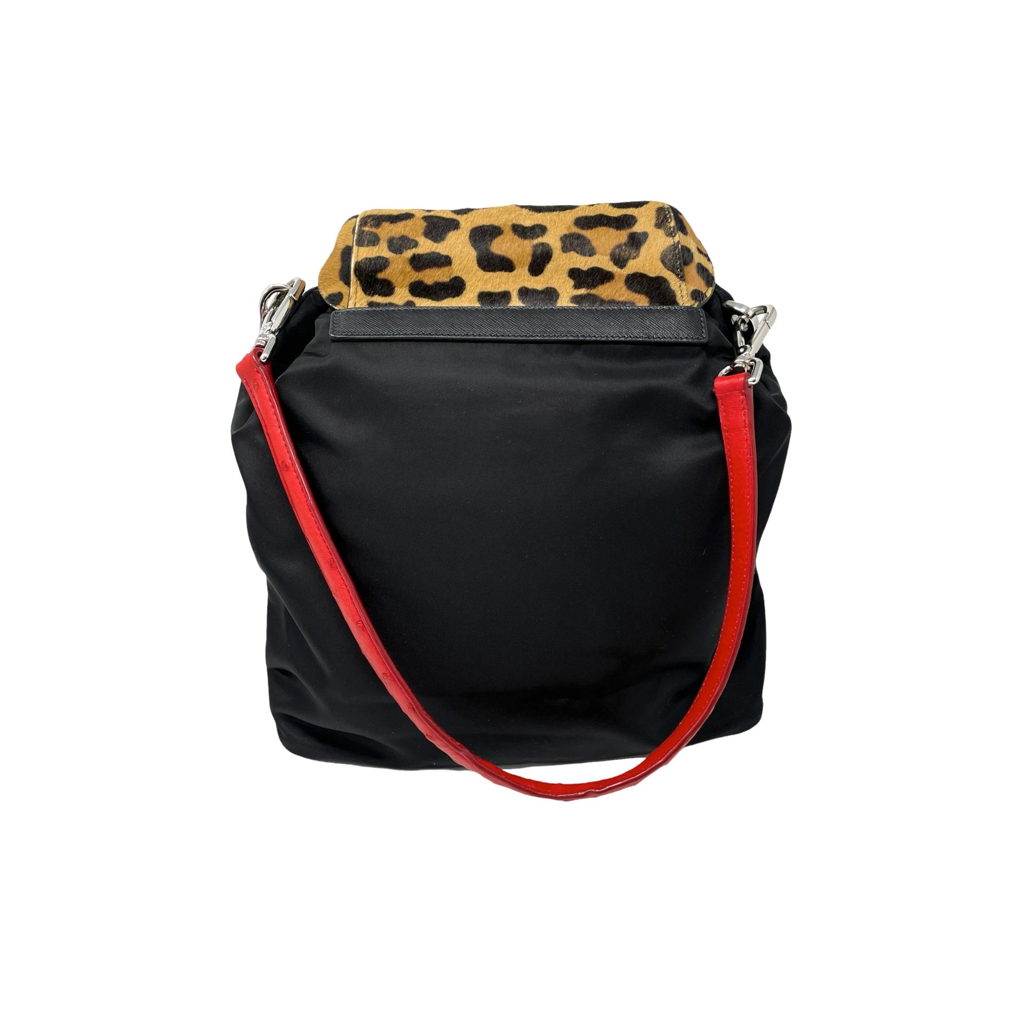 Prada Cheetah Shoulder Bag - Handbags