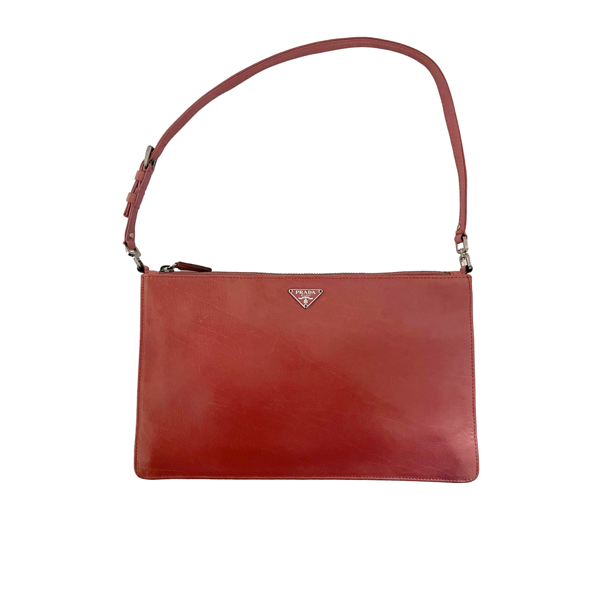 Prada Deep Pink Mini Shoulder Bag - Handbags