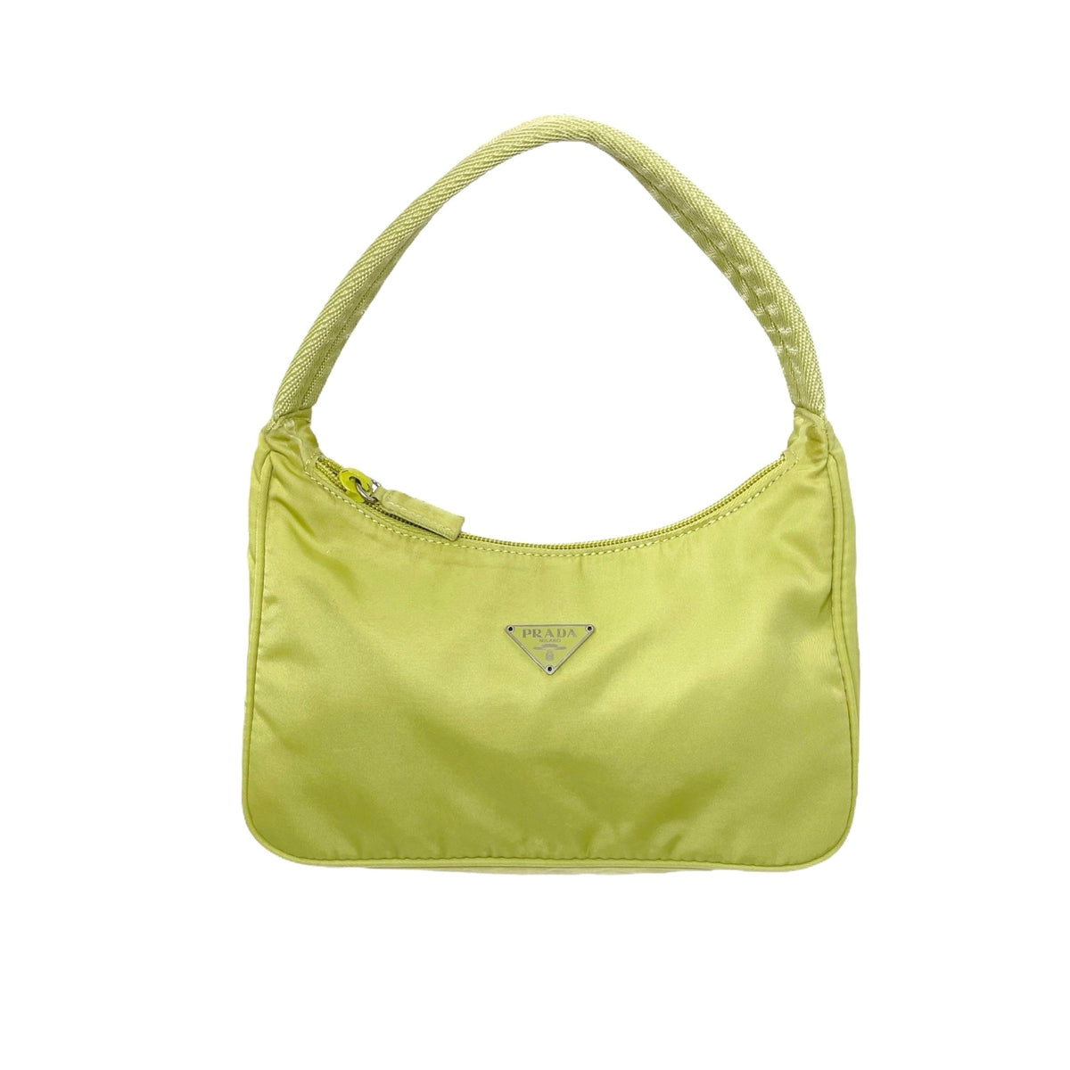 Prada Lemon Yellow Shoulder Bag Prada Yellow Saffiano Re-Edition 2005 Shoulder Bag – Modaselle main image 4