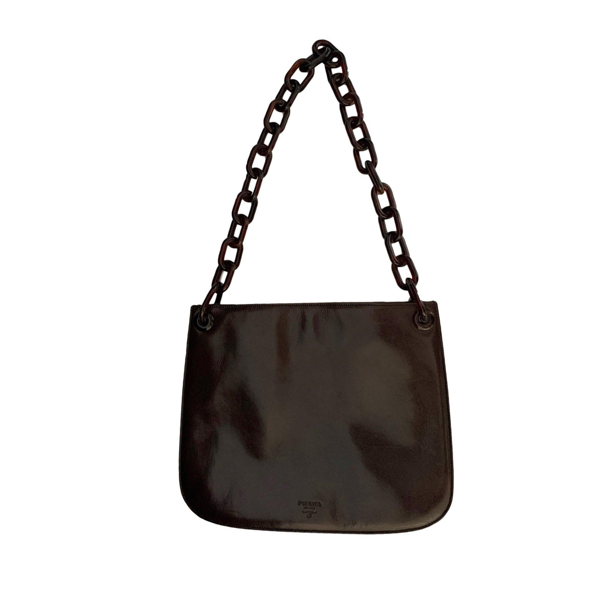 PRADA】SS1998 PLASTIC SHOULDER BAG Vintage Prada SS98 Nylon Bag 