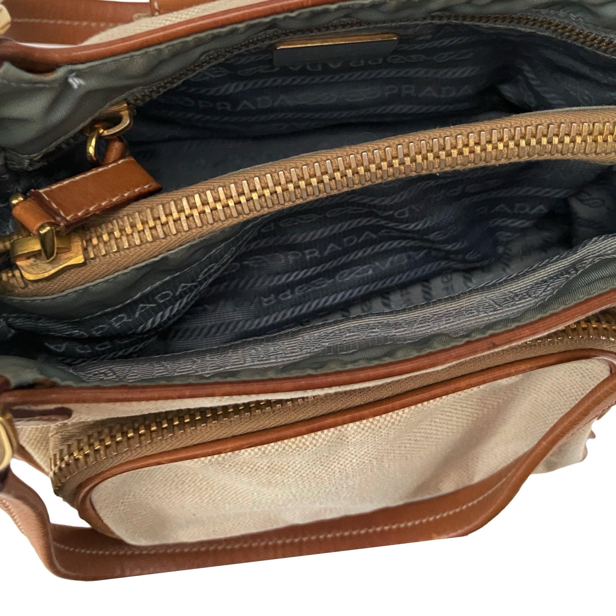 Prada Mixed Media Mini Bag - Handbags