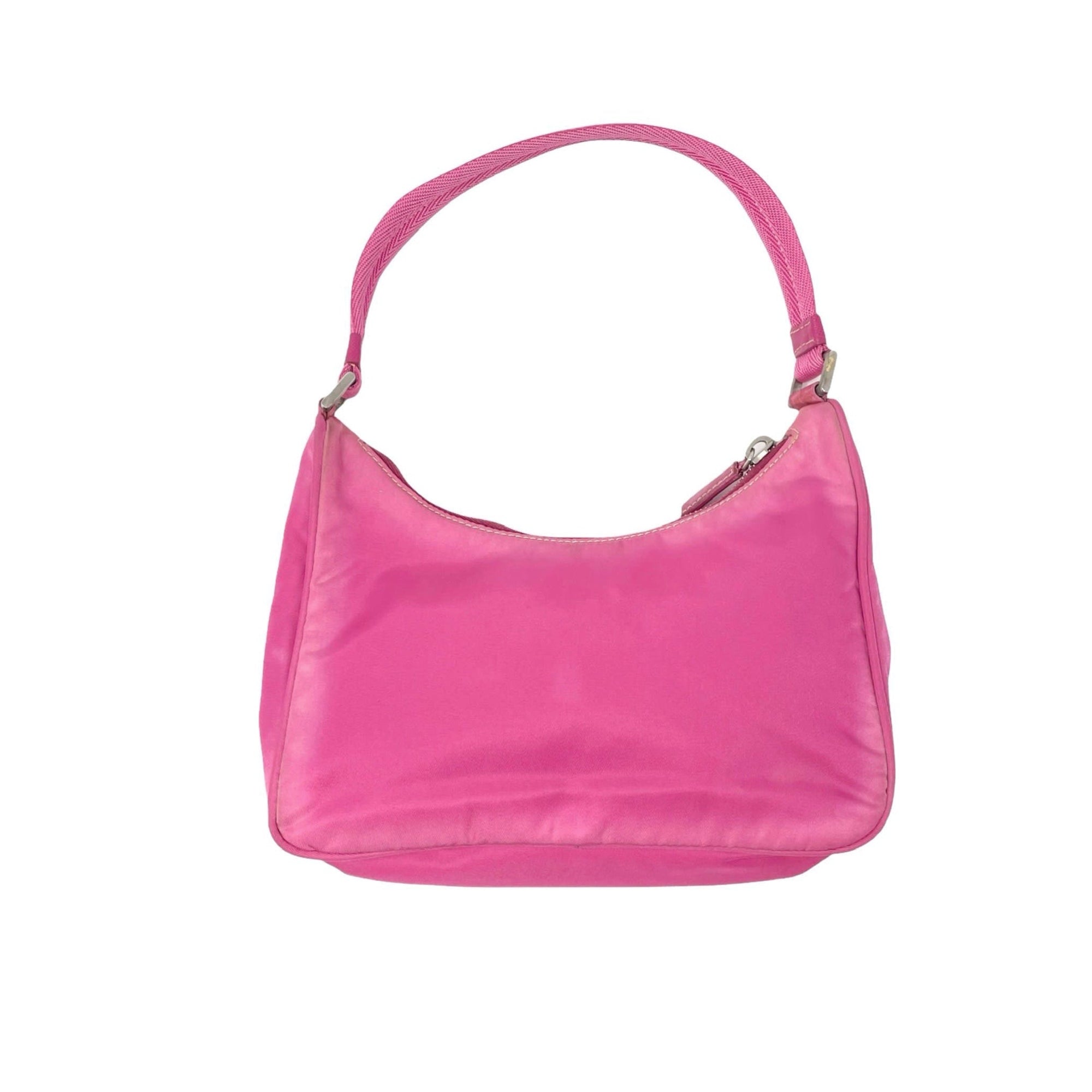 Prada Pink Nylon Mini Bag - Handbags