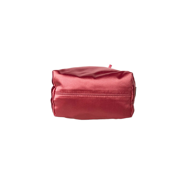 Prada Pink Satin Mini Top Handle - Handbags