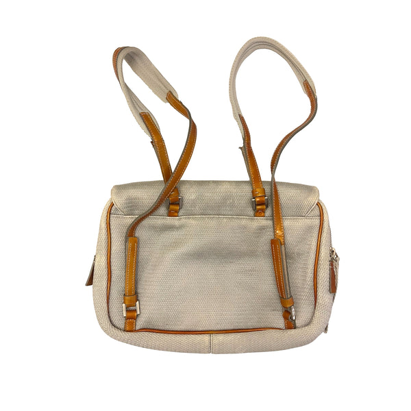 Prada Silver Mini Backpack - Handbags