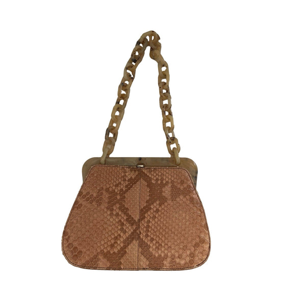 Prada Snake Top Handle - Handbags