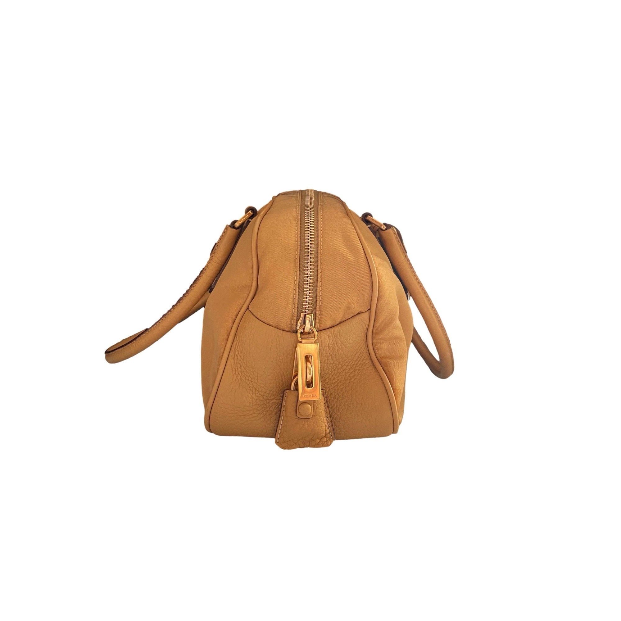 Prada Tan Shoulder Bag - Handbags