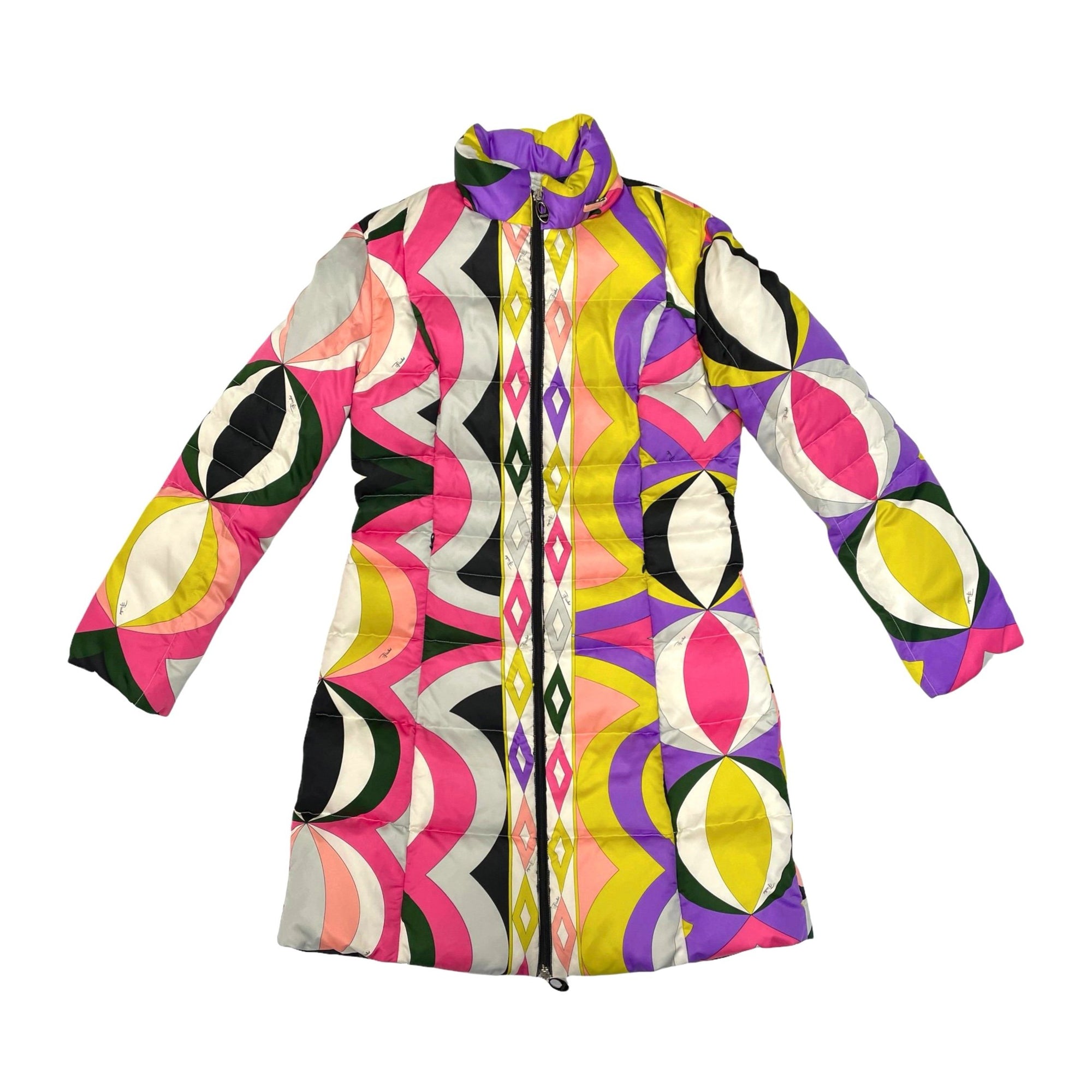 Pucci Multicolor Puffer Jacket - Apparel