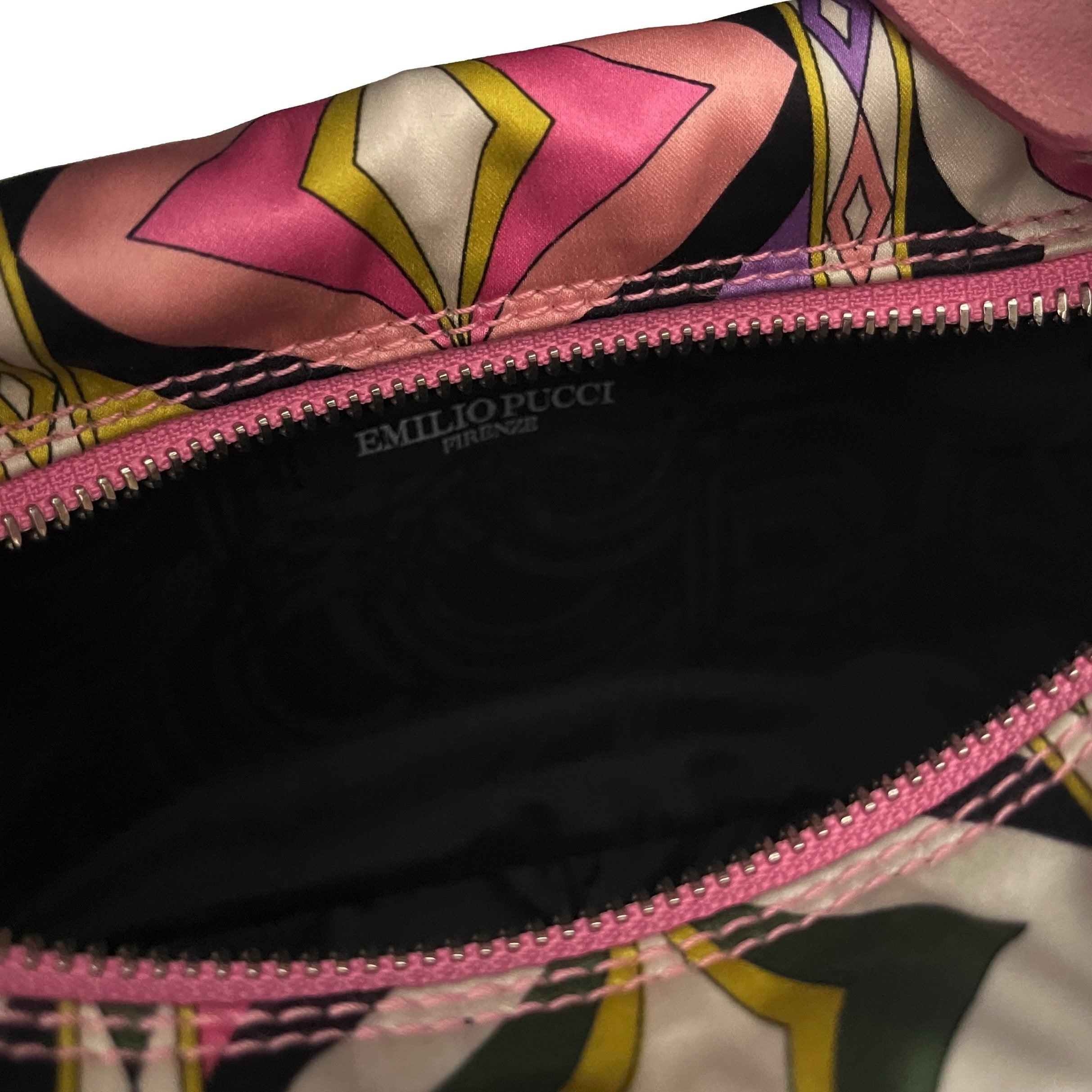 Treasures of NYC - Pucci Pink Print Suede Mini Bag