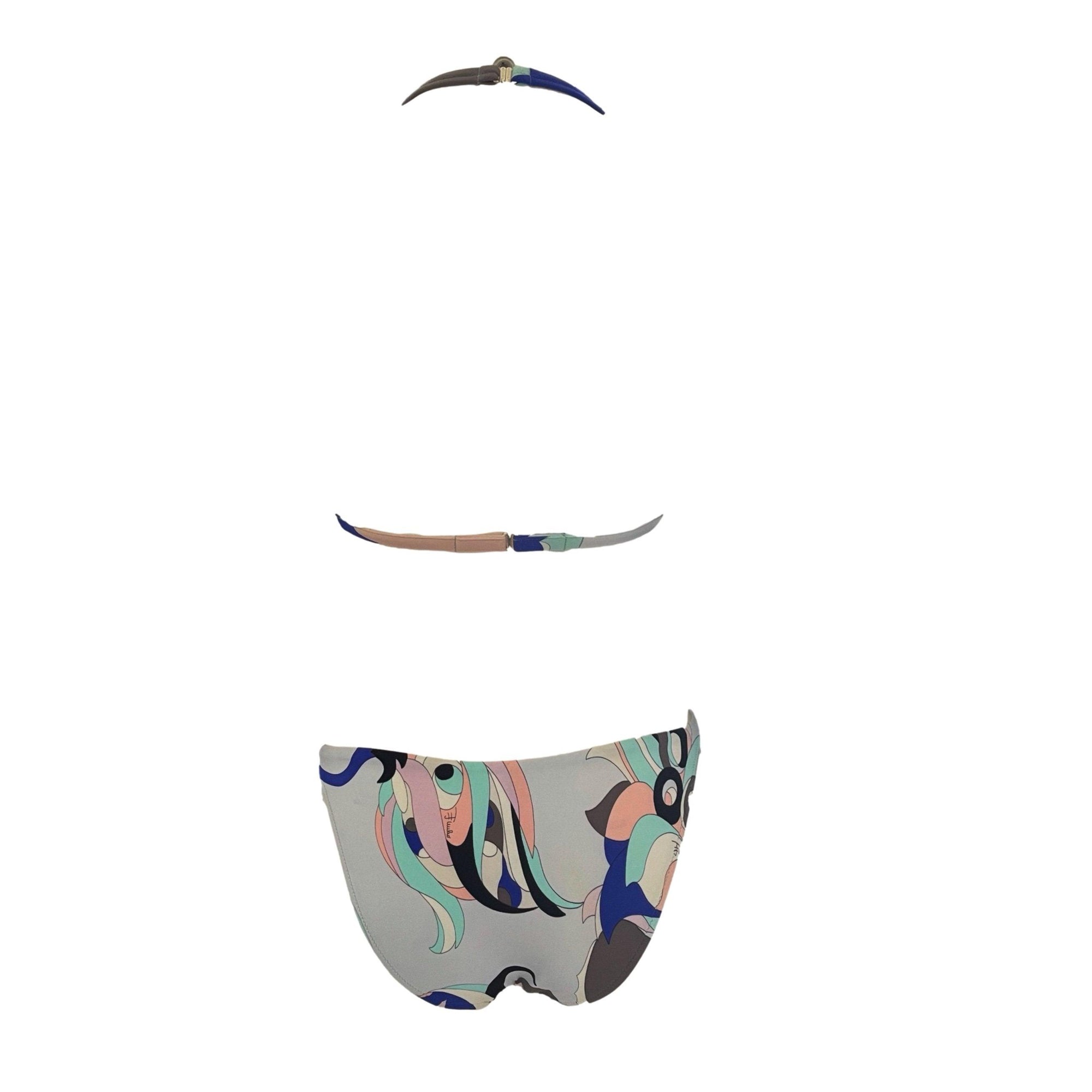Pucci Purple Print Bikini - Swimwear