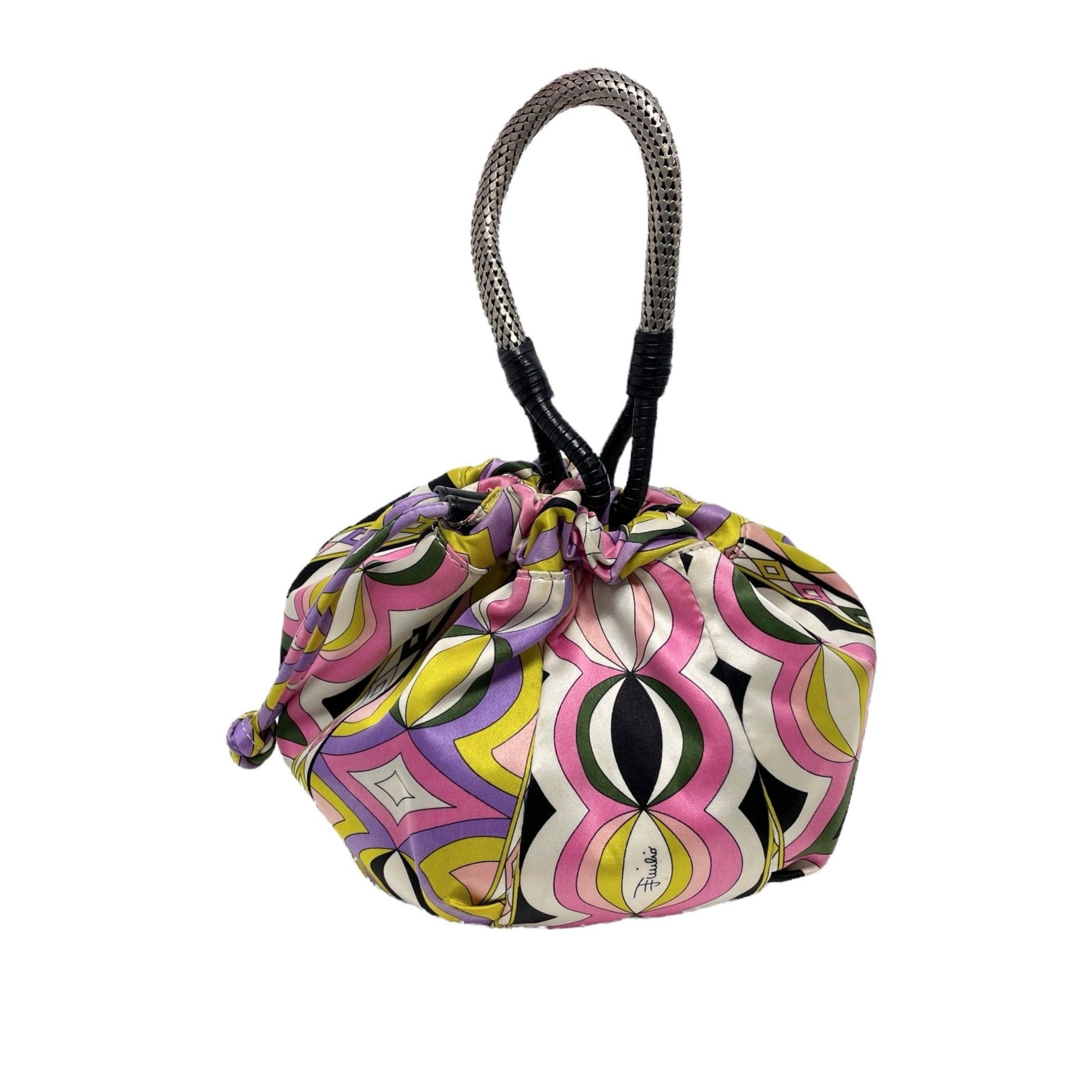 Pucci Silk Print Mini Bag - Handbags