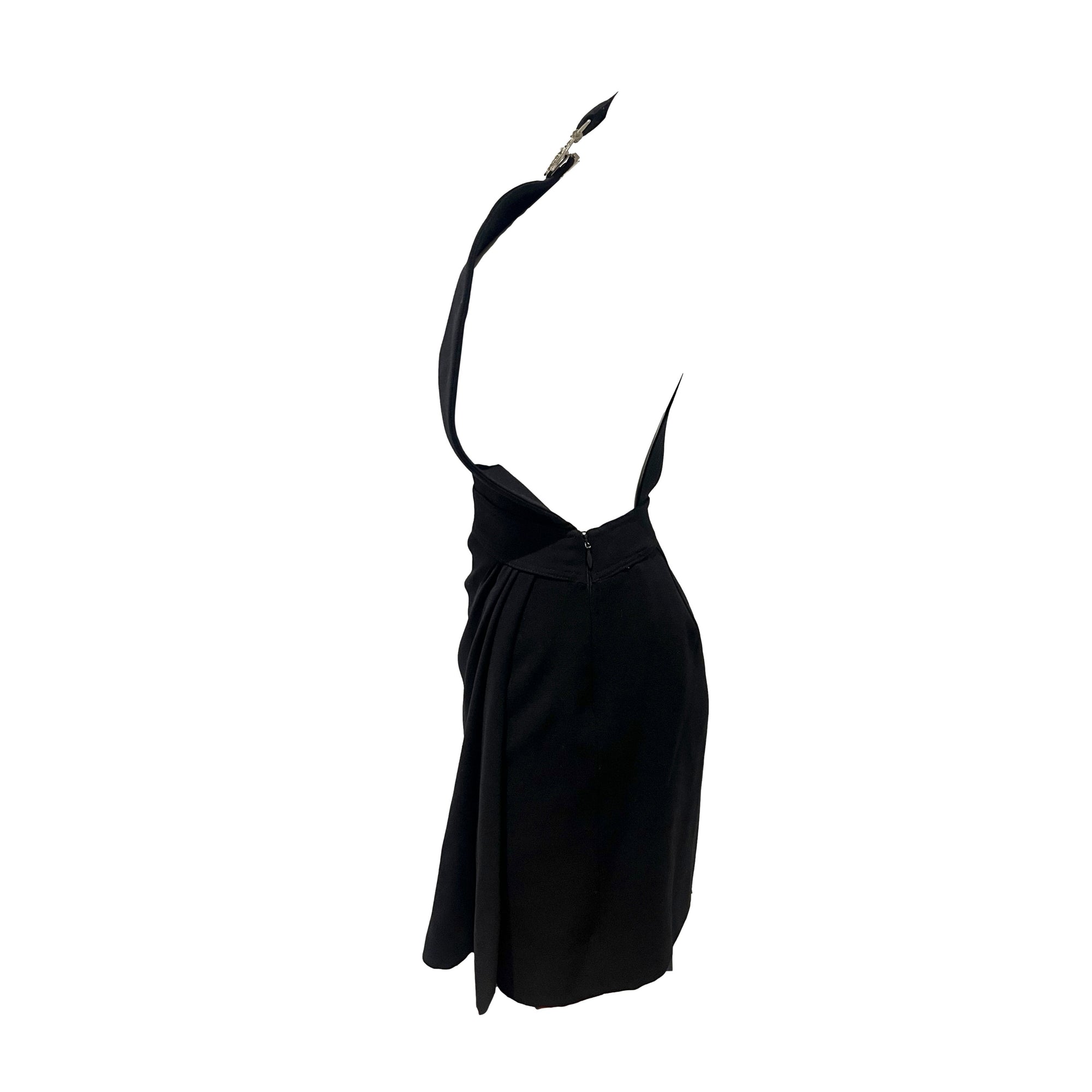 versace black cut out dress Versace Black Medallion Cut-Out Dress