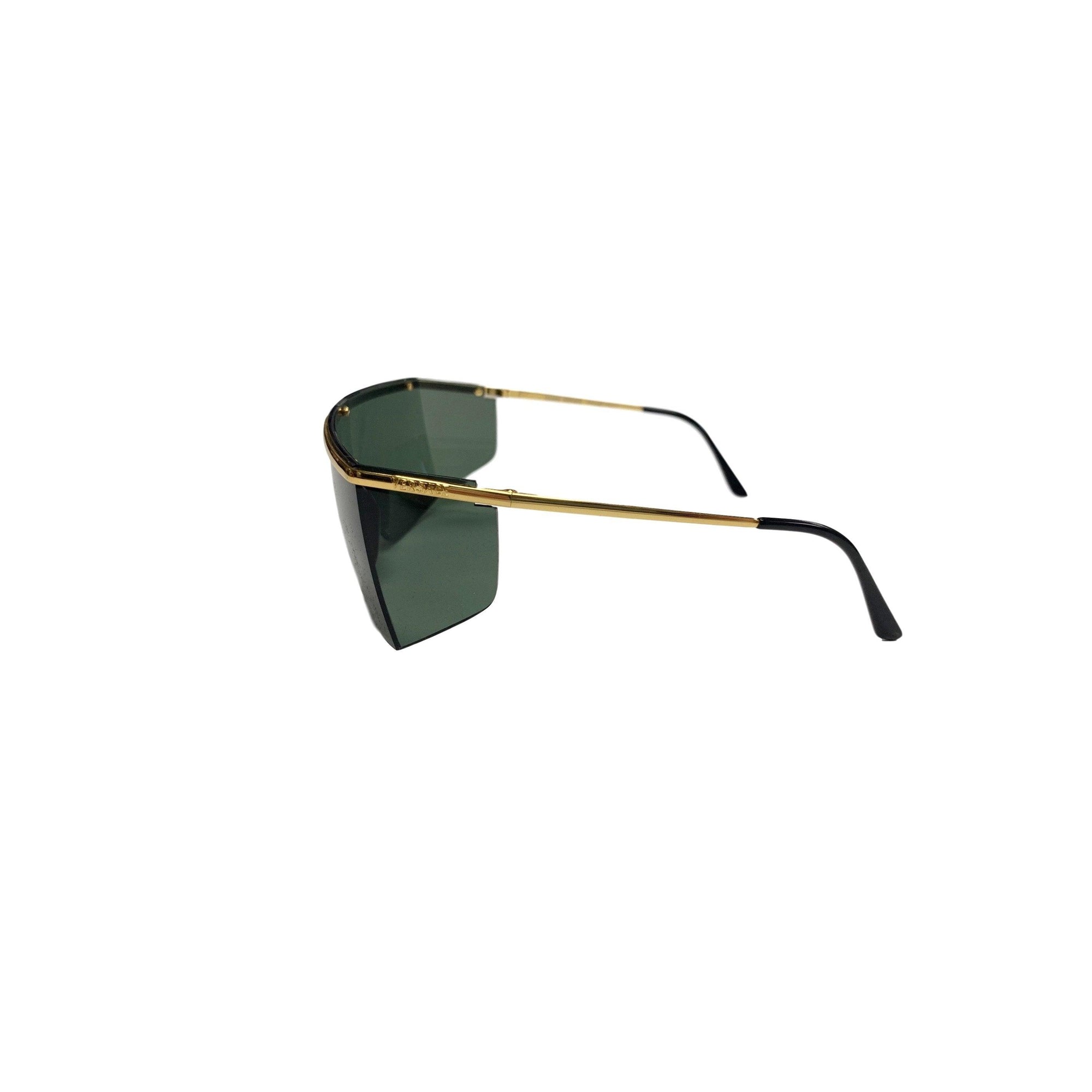 Versace Black Oversized Sunglasses - Sunglasses