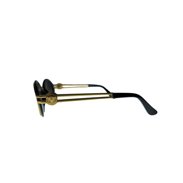 Versace Black Round Sunglasses - Sunglasses