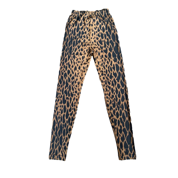 Versace Brown Cheetah Leggings - Apparel
