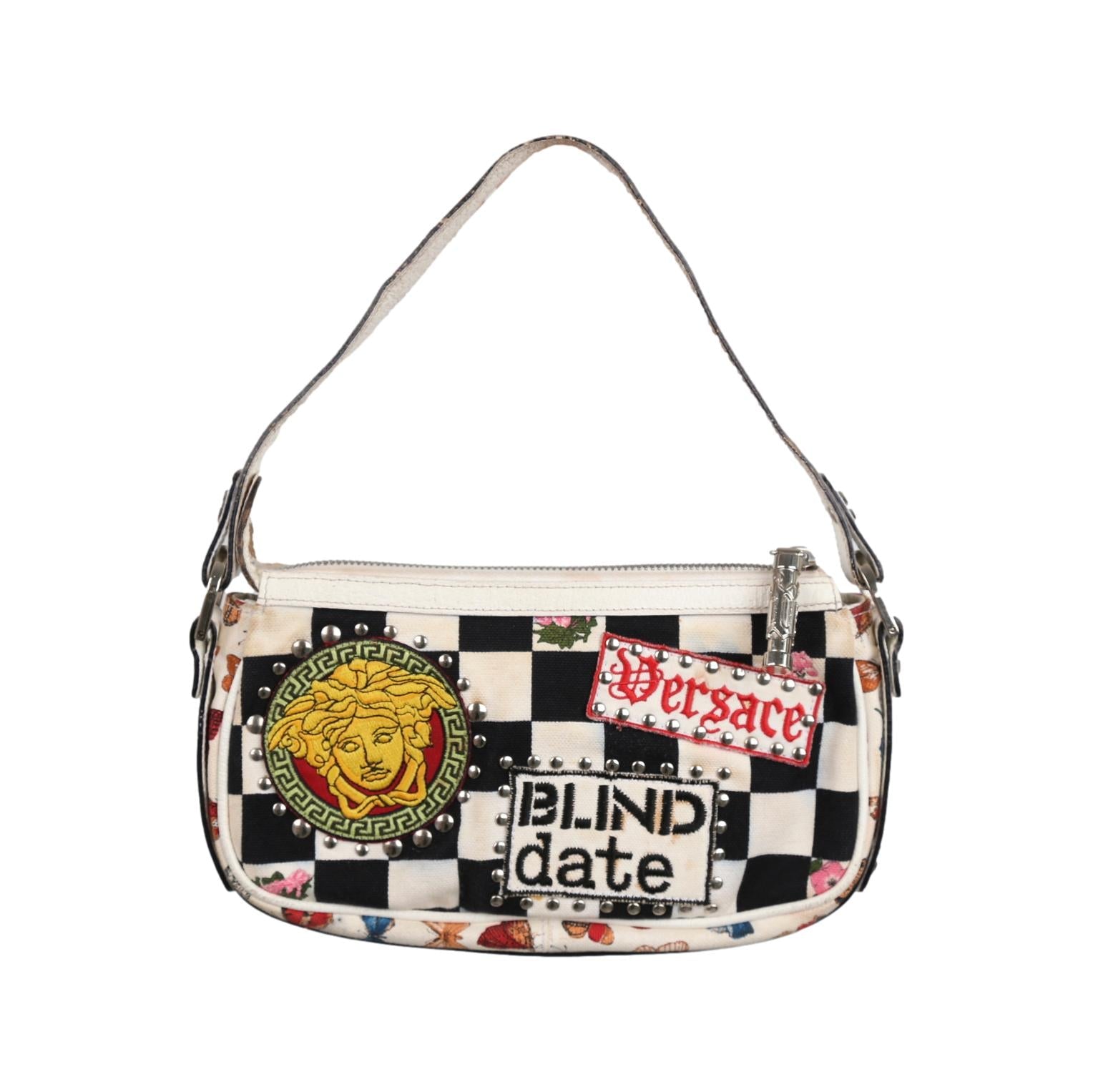 Versace Chaos Shoulder Bag - Handbags