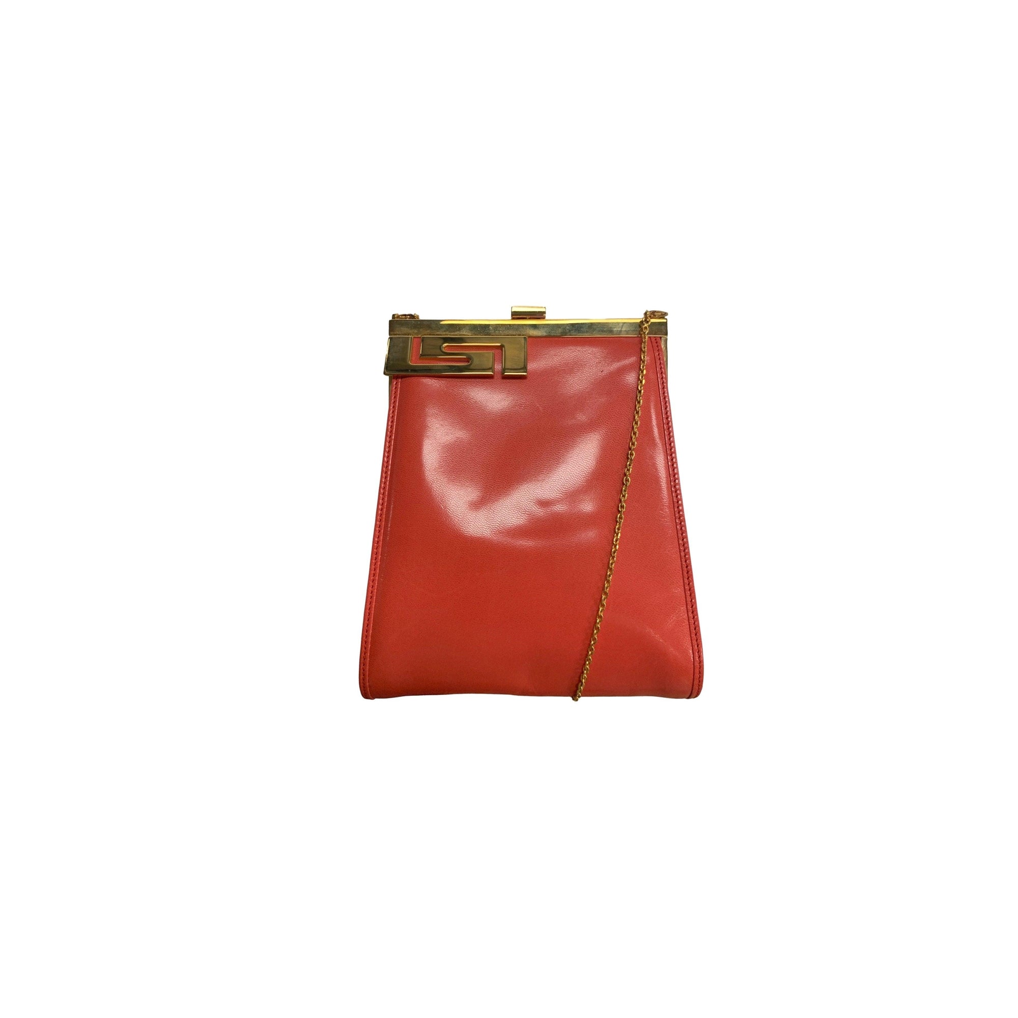 Versace Coral Mini Chain Crossbody Bag - Handbags