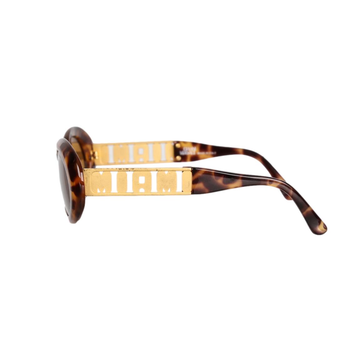 Versace Tortoise Miami Sunglasses - Sunglasses