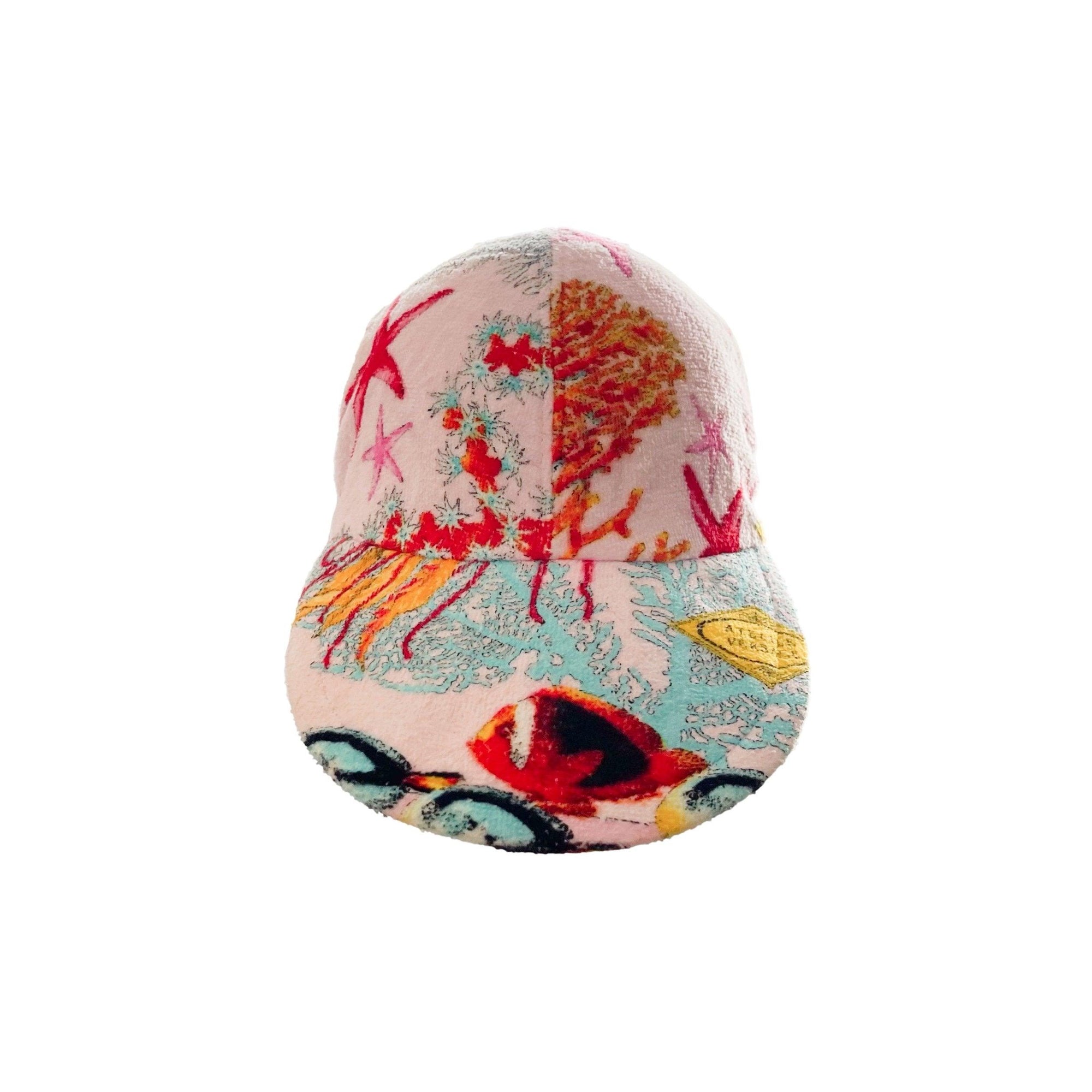 Versace Underwater Terrycloth Baseball Hat - Accessories