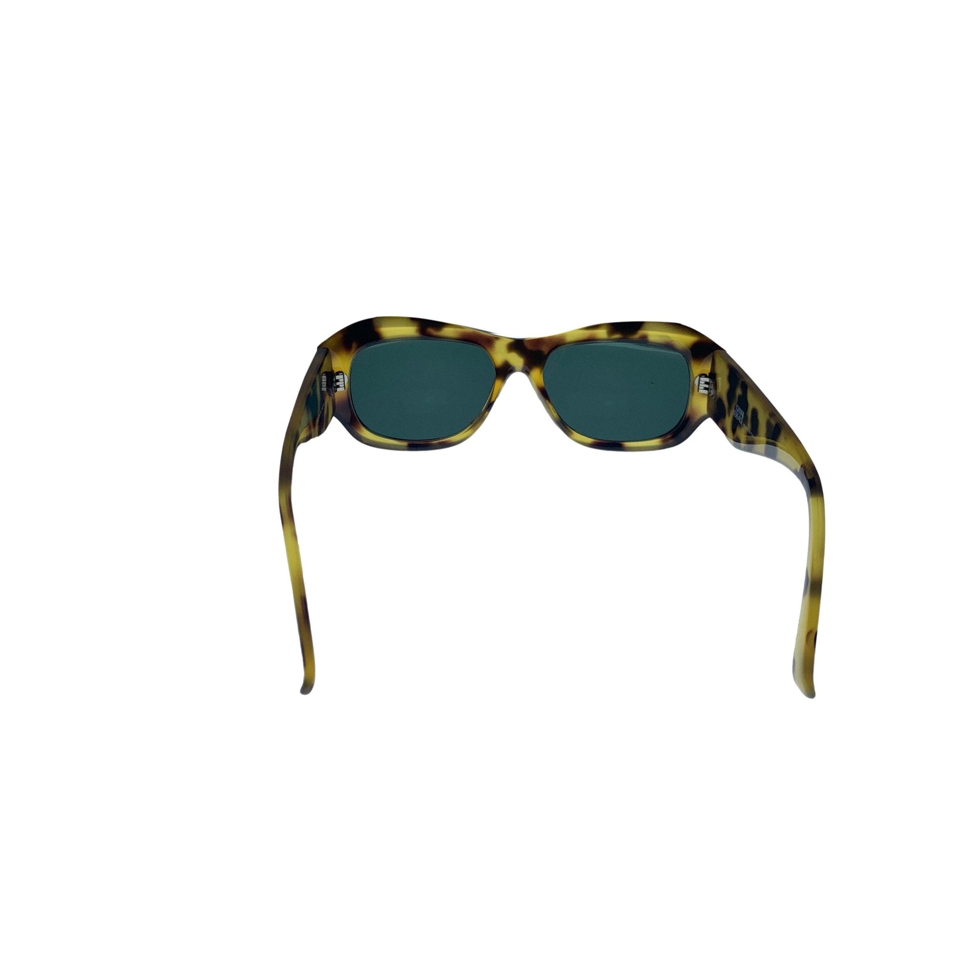 Versace Yellow Tortoise Logo Sunglasses - Accessories