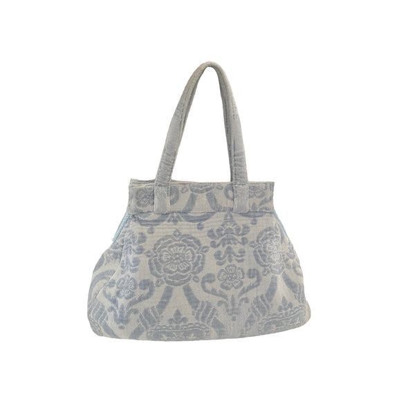 Vivienne Westwood Baby Blue Terrycloth Shoulder Bag - 