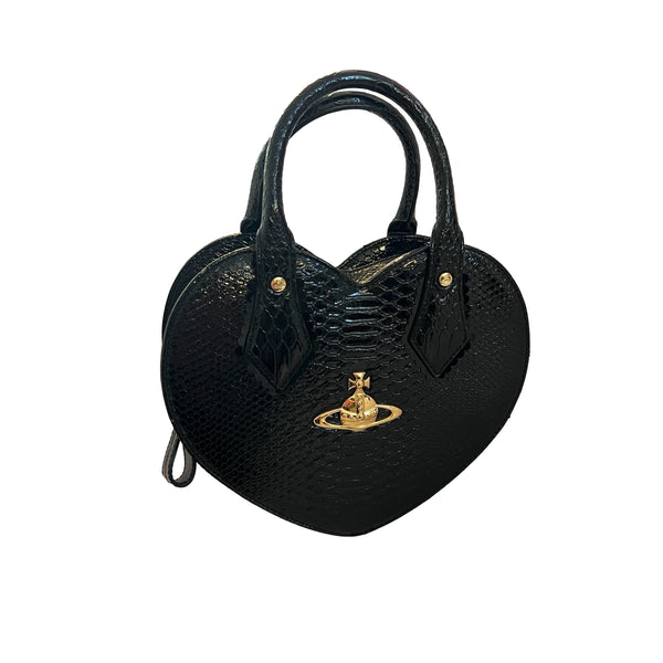 Heart Handbag - Black