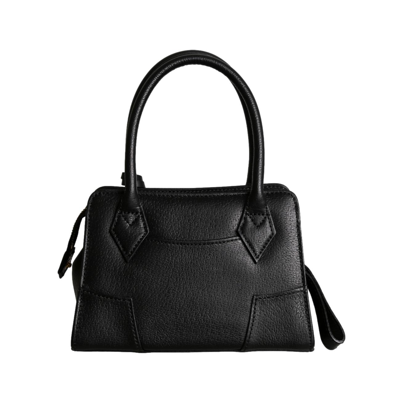 Vivienne Westwood Black Mini Top Handle Bag - Handbags