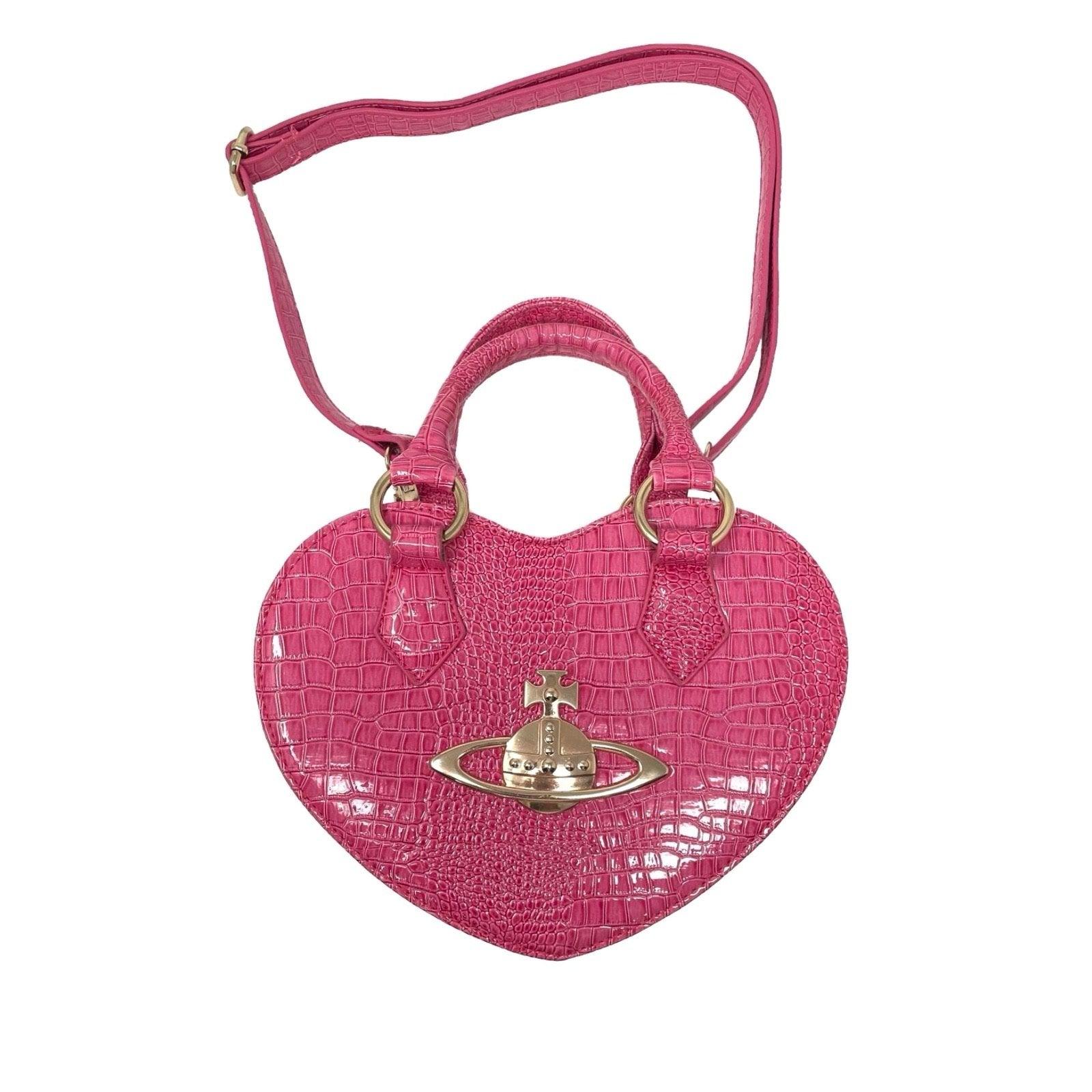 VIVIENNE WESTWOOD PASTEL PINK HEART BAG  Vivienne westwood bags, Heart  shaped bag, Heart bag