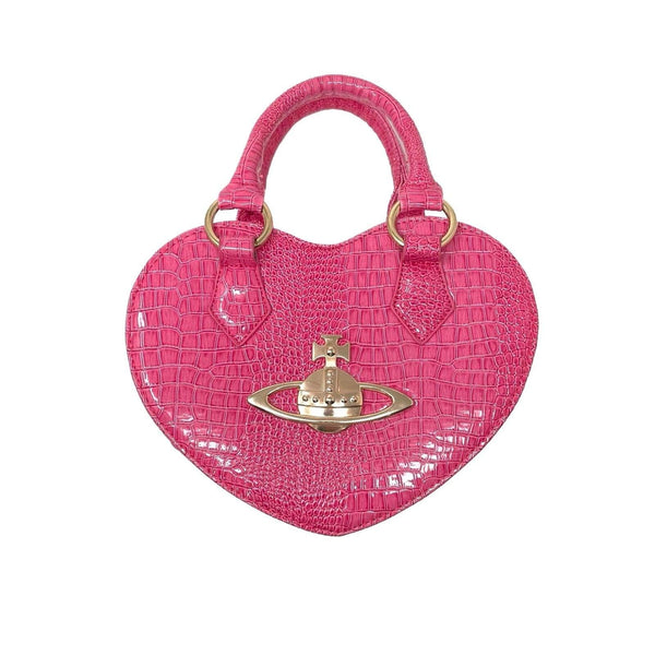 Vintage Vivienne Westwood Hot Pink Heart Bag – Treasures of NYC