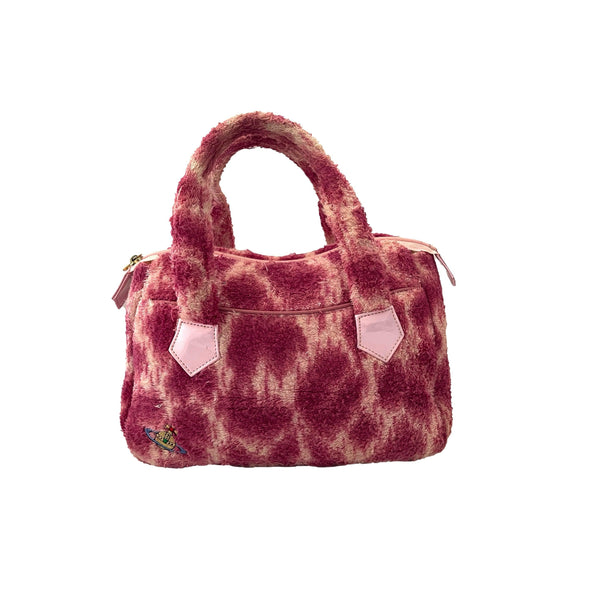 Vivienne Westwood Pink Tie Dye Terry Cloth Bag - Handbags