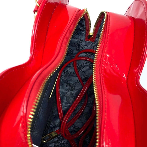 Vivienne Westwood Red Heart Bag - Handbags