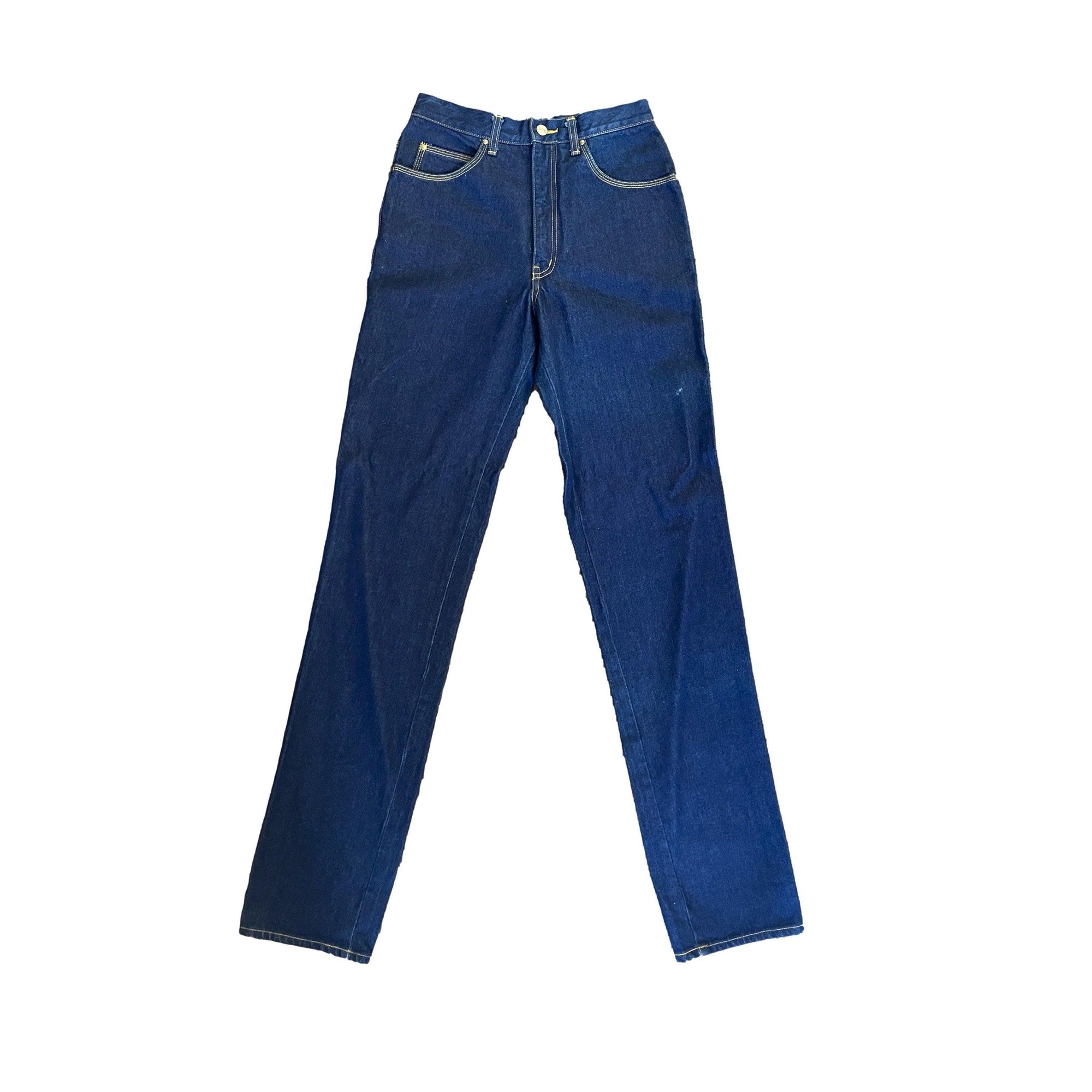 YSL Denim Logo Pocket Jeans - Apparel