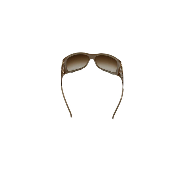 YSL Gold Rhinestone Jumbo Sunglasses - Sunglasses