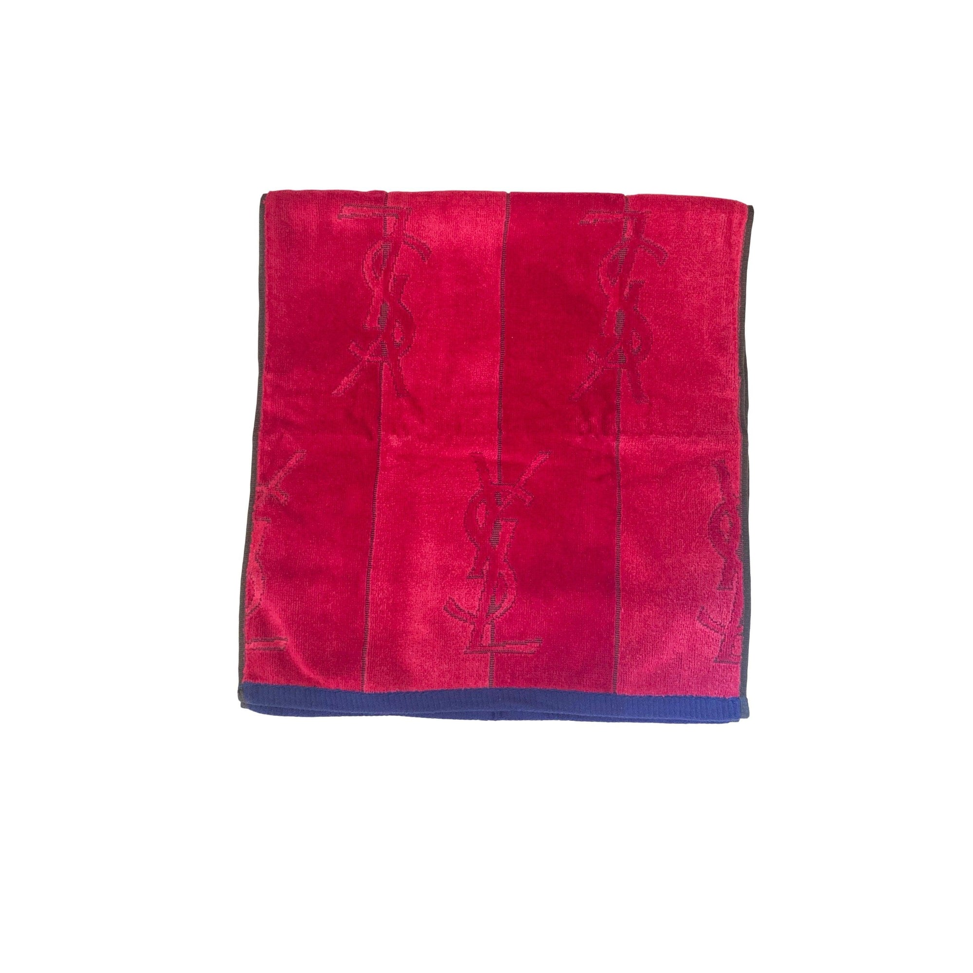YSL Pink Small Decorative Towel - Home